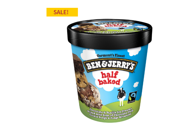 Ben & Jerry’s or Talenti Ice Cream ONLY $2.99 at Big Y 01/23 – 01/29