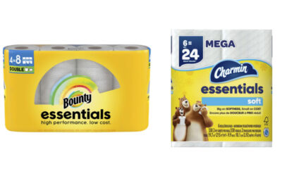 Charmin or Bounty ONLY $4.15 at Walgreen’s 12/15 – 12/21