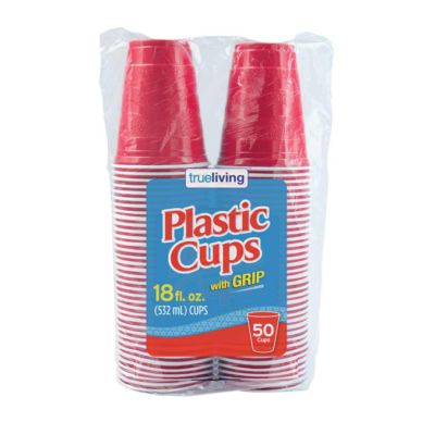 True Living Plastic Cups ONLY $3.25 at Dollar General 12/08 – 12/14