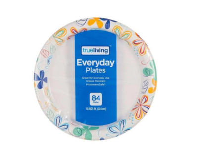 True Living Plates ONLY $5.75 at Dollar General 12/08 -12/14