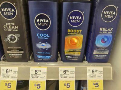 Nivea Men’s Body Wash ONLY $1.66 at Walgreen’s 12/22 – 12/28