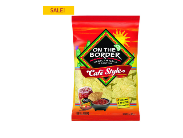 On the Border Tortilla Chips or Salsa ONLY $2.49 at Big Y 12/19 – 12/24