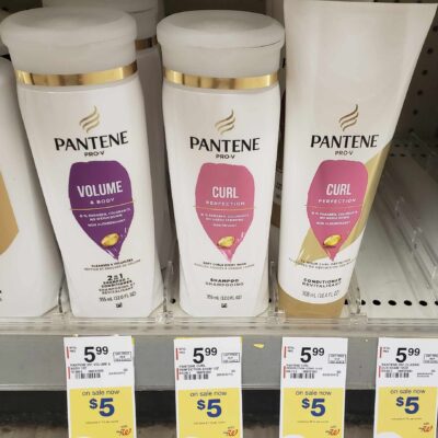 Pantene ONLY $3.67 at Walgreen’s 12/08 – 12/14