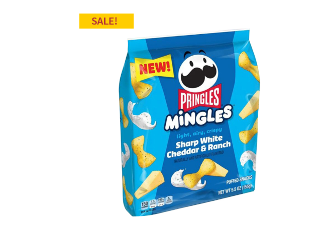 Pringles Mingles ONLY $2.49 at Big Y 01/09 – 01/15