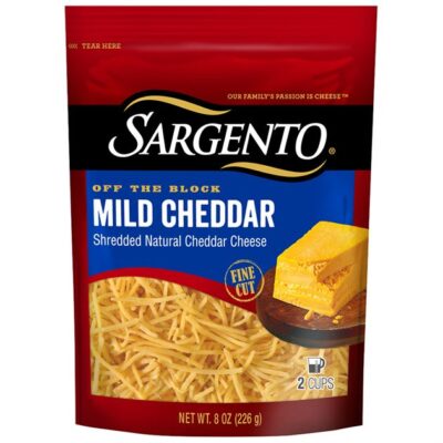 Sargento Shredded Cheese ONLY $2.27 at Shaw’s 01/03 – 01/09