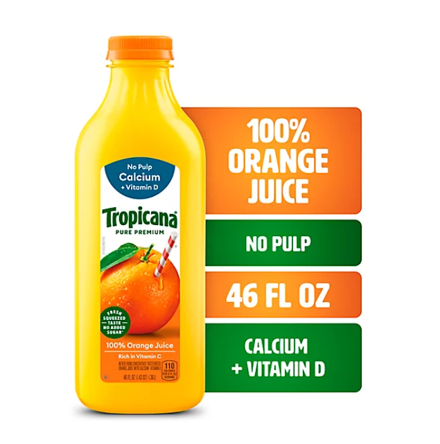 Tropicana Orange Juice ONLY $2.50 at Big Y 12/12 – 12/18