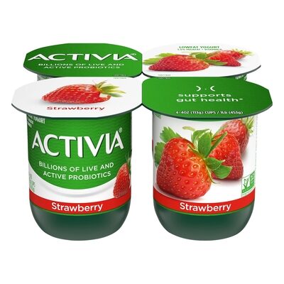 Activia Yogurt 4pk ONLY $2.00 at Shaws 01/10 – 01/16