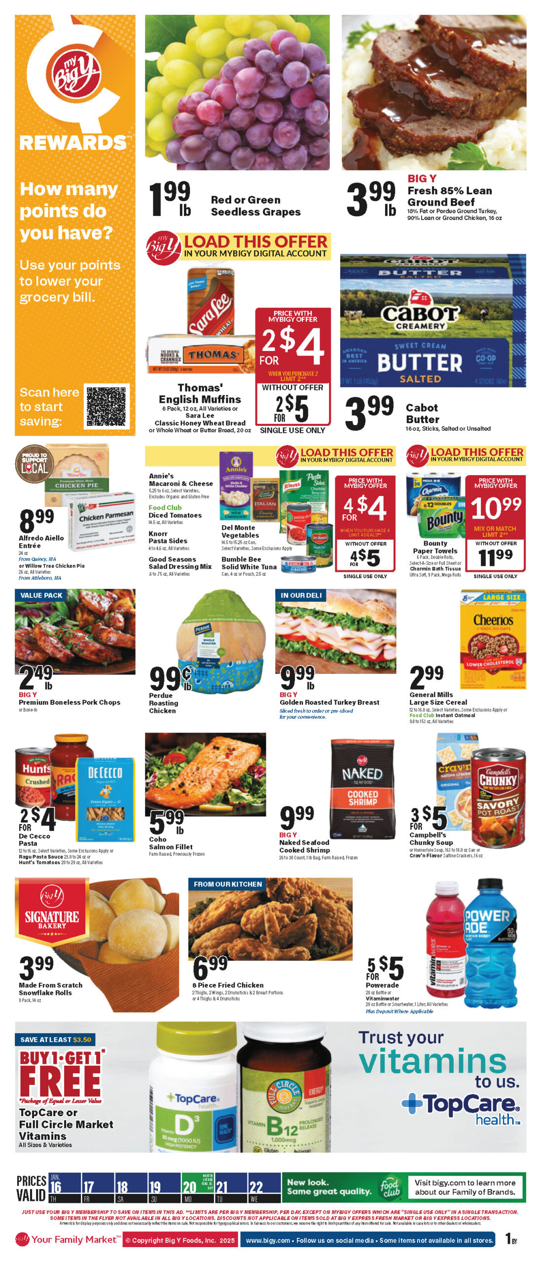 Big Y Ad Preview 01/16 – 01/22