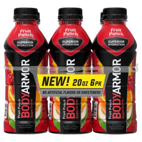 Body Armor Sports Drink 6pk ONLY $4.99 at Shop Rite 01/19 – 01/25