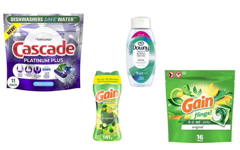 Bounce, Cascade, Downy, Febreze, Gain, Swiffer, or Tide ONLY $2.11 at Walgreen’s 01/12 – 01/18