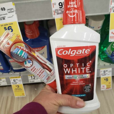 Colgate Toothbrush or Mouthwash ONLY 50¢ at Walgreen’s 01/05 – 01/11