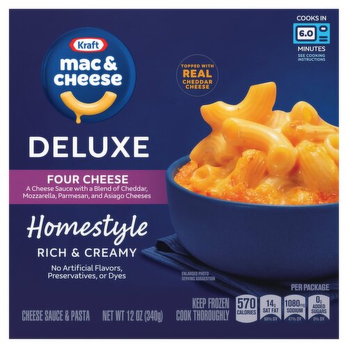 Kraft Deluxe Frozen Mac & Cheese ONLY $1.99 at Shop Rite 01/19 – 01/25