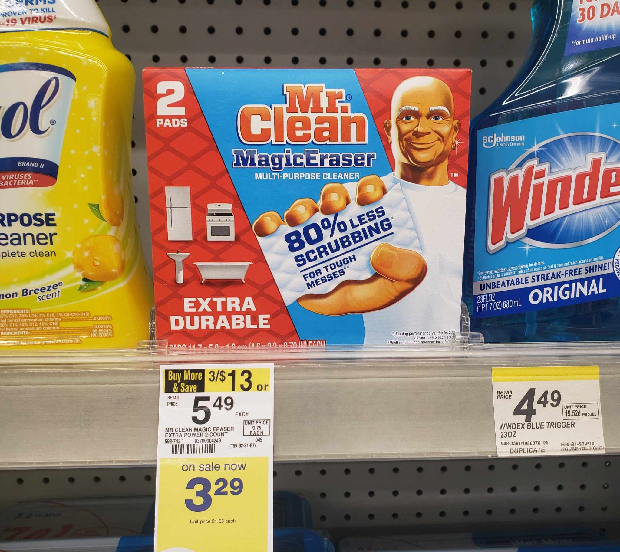 Mr Clean Magic Eraser ONLY $1.29 at Walgreen’s 01/05 – 01/11