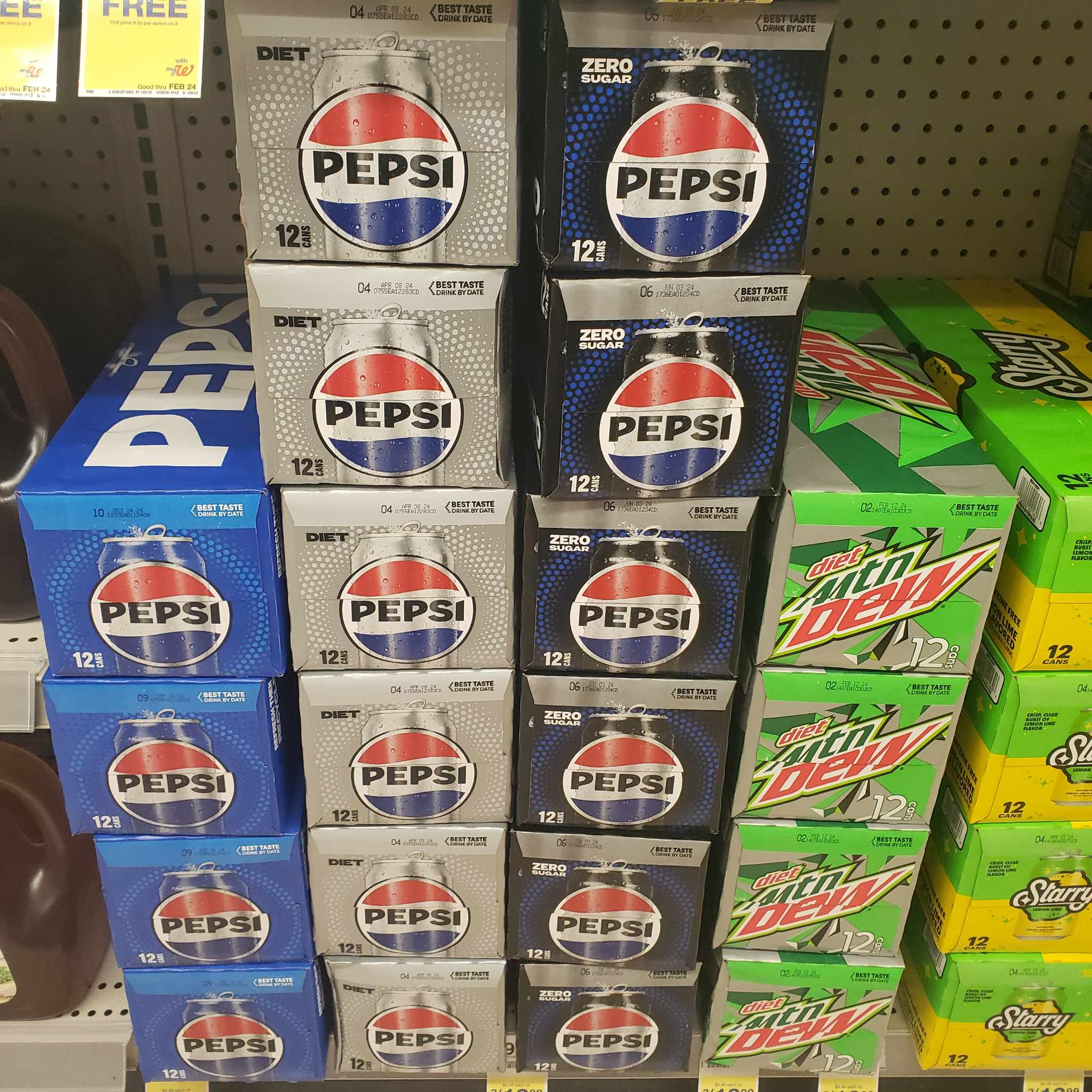 Pepsi Product 12pks ONLY $4.49 at Walgreens 01/19 – 01/25