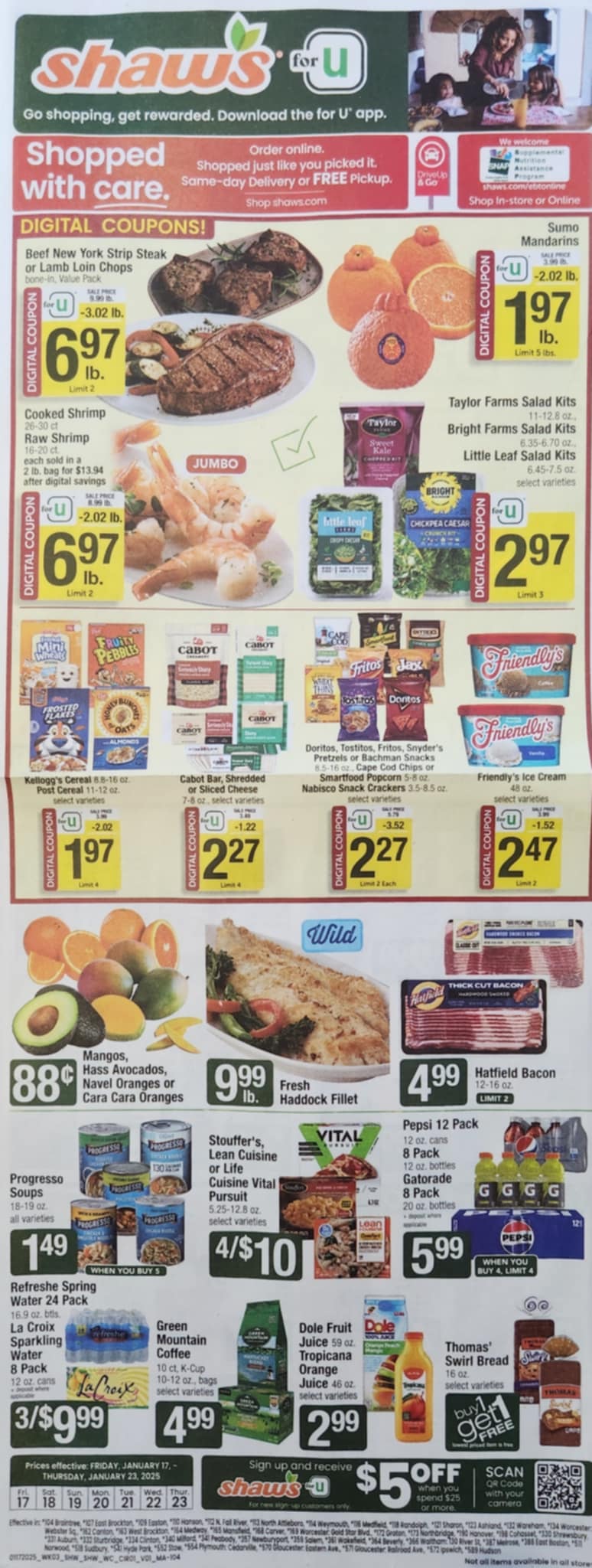 Shaws Ad Preview 01/17 – 01/23