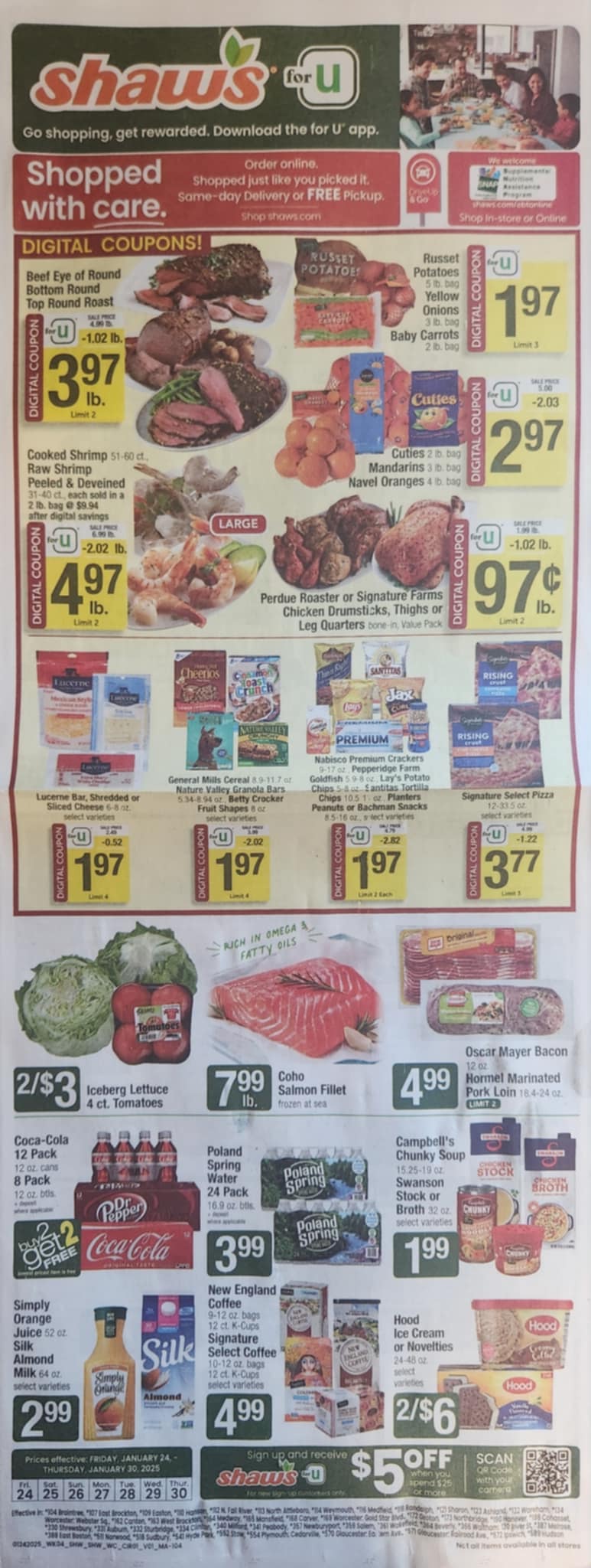 Shaws Ad Preview 01/24 – 01/30