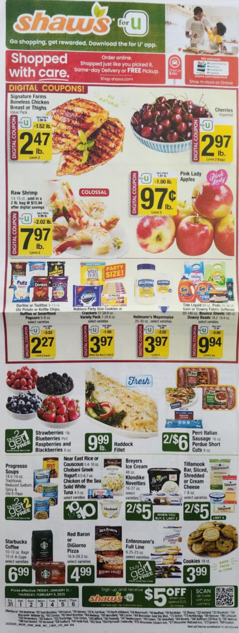 Shaws Ad Preview 01/31 – 02/06