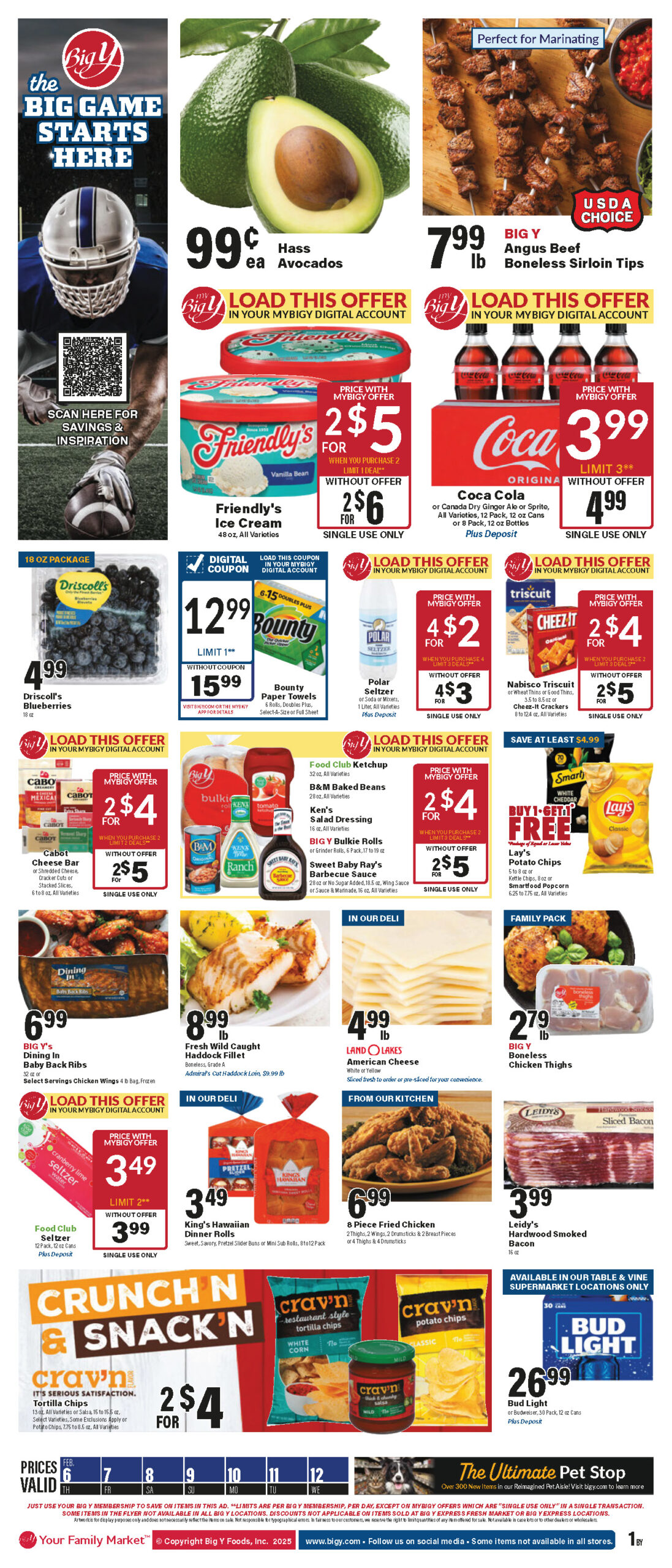 Big Y Ad Preview 02/06 – 02/12