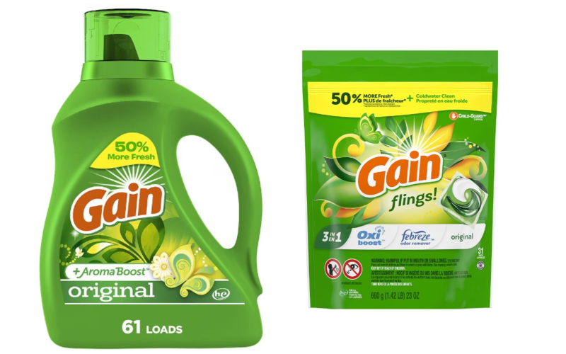 Gain or Tide Evo Laundry Care ONLY $4.99 at Walgreens 02/16 – 02/22