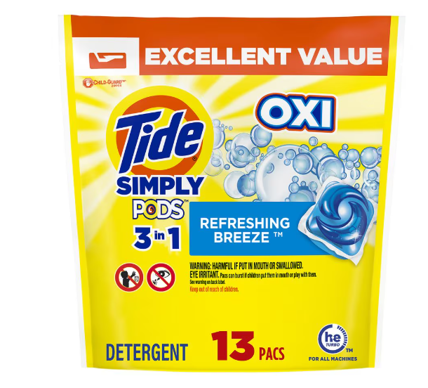 Tide Simply, Bounce, or Downy ONLY $3.04 at Walgreens 02/02 – 02/08