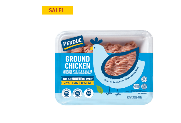 Perdue Ground Chicken ONLY $3.49 at Big Y 05/01 – 05/07