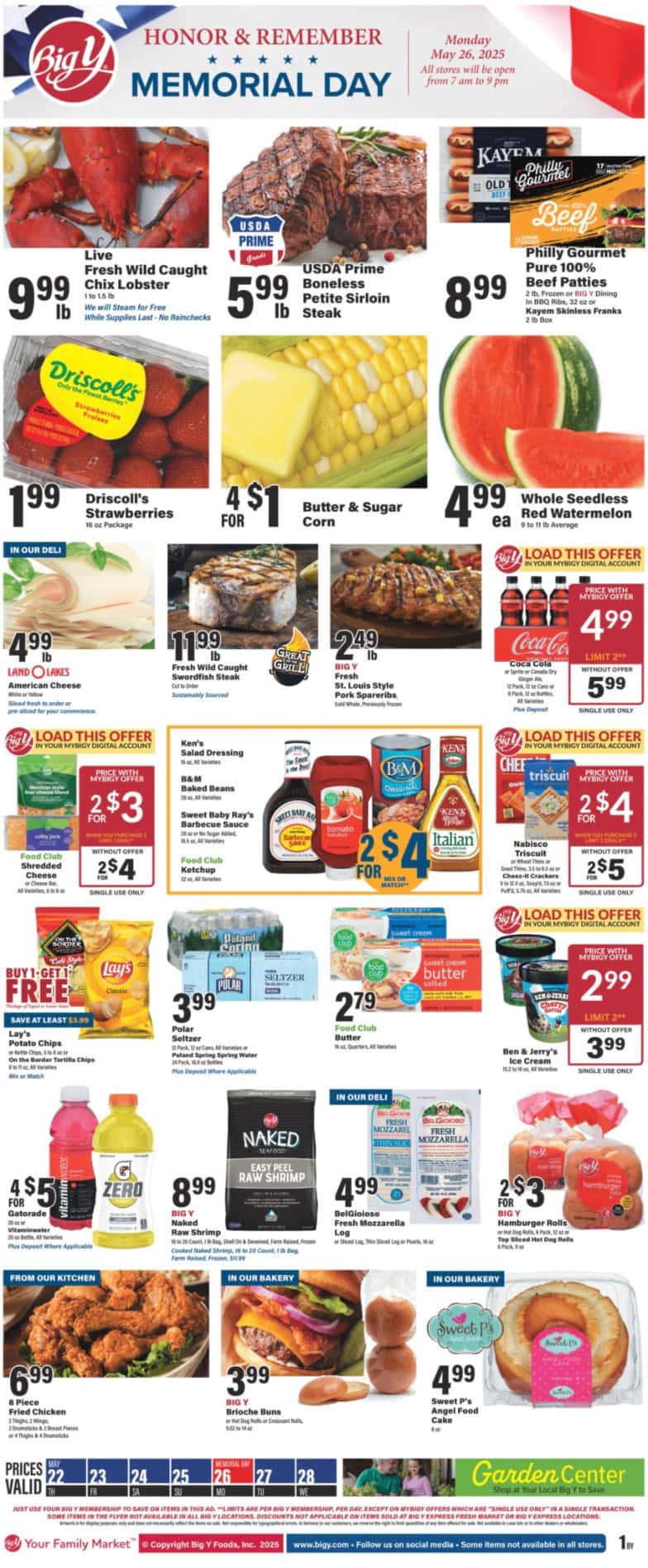 Big Y Ad Preview 05/22 – 05/28