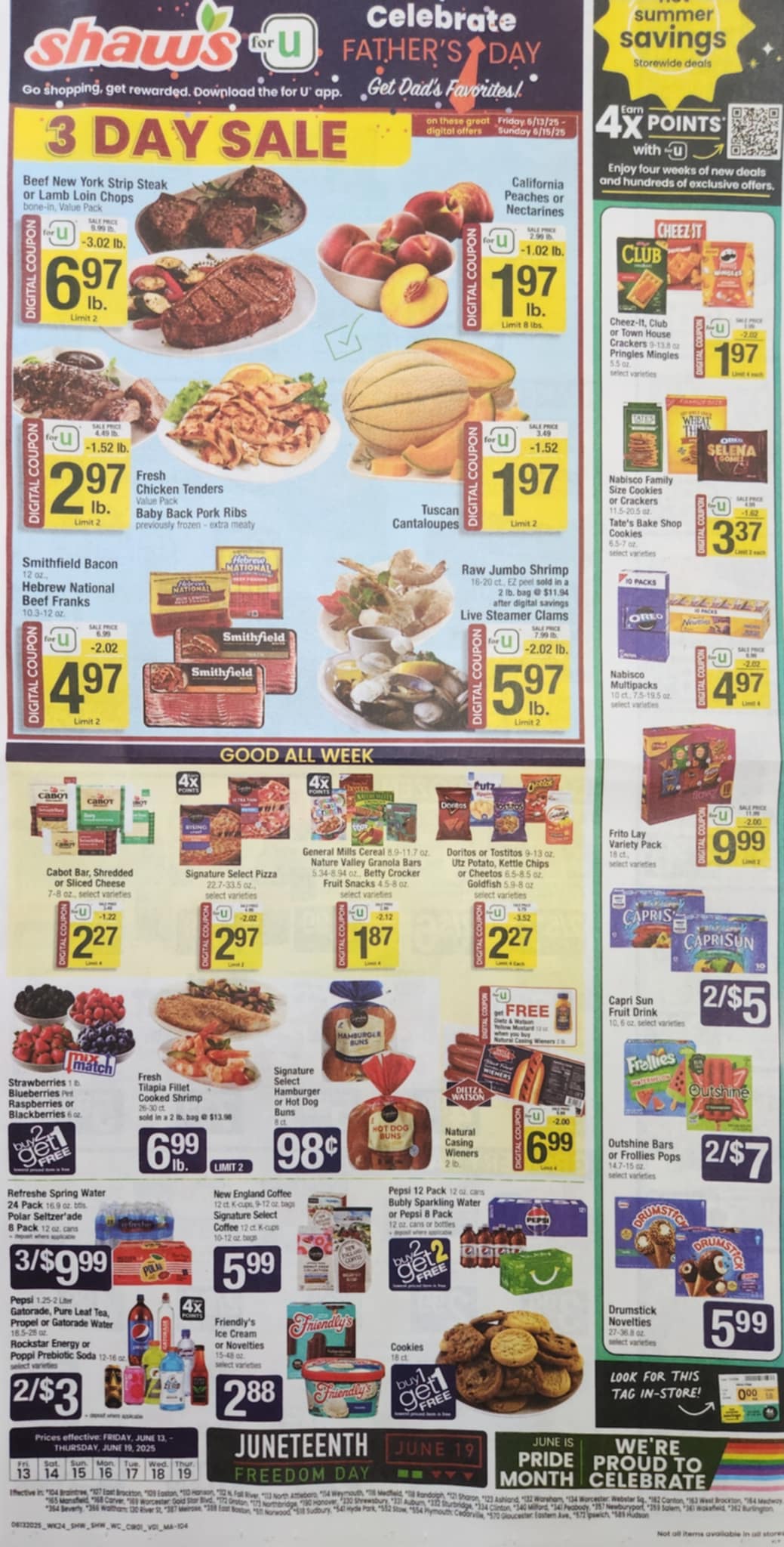 Shaws Ad Preview 06/13 – 06/19