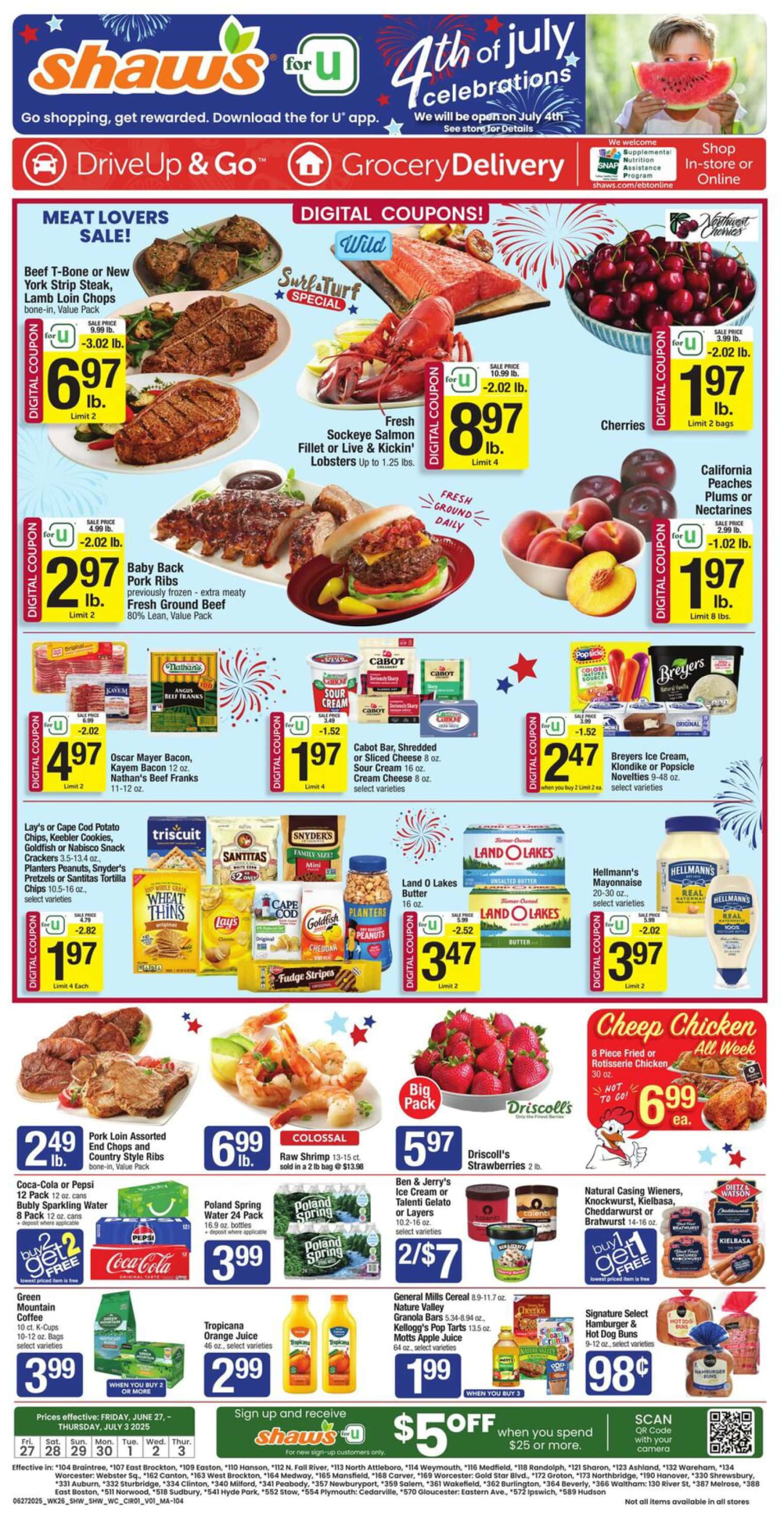 Shaws Ad Preview 06/27 – 07/03