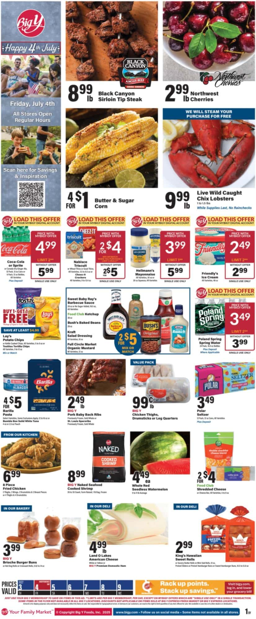 Big Y Ad Preview 07/03 – 07/09