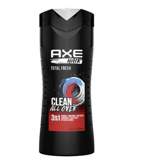 Axe 3-in1 Body Wash, Shampoo, & Conditioner ONLY 61¢ at Walgreens 08/03 – 08/09