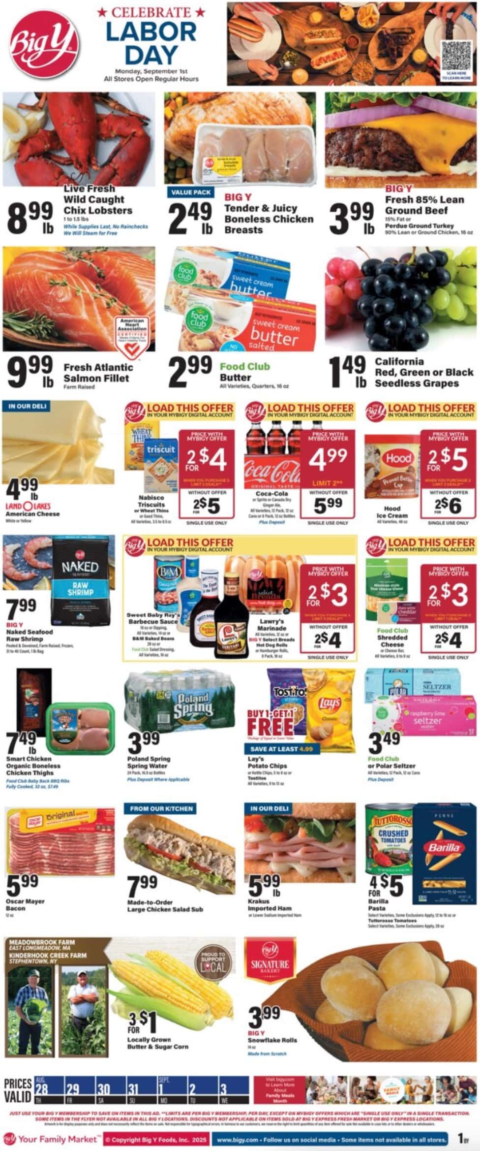 Big Y Ad Preview 08/28 – 09/03