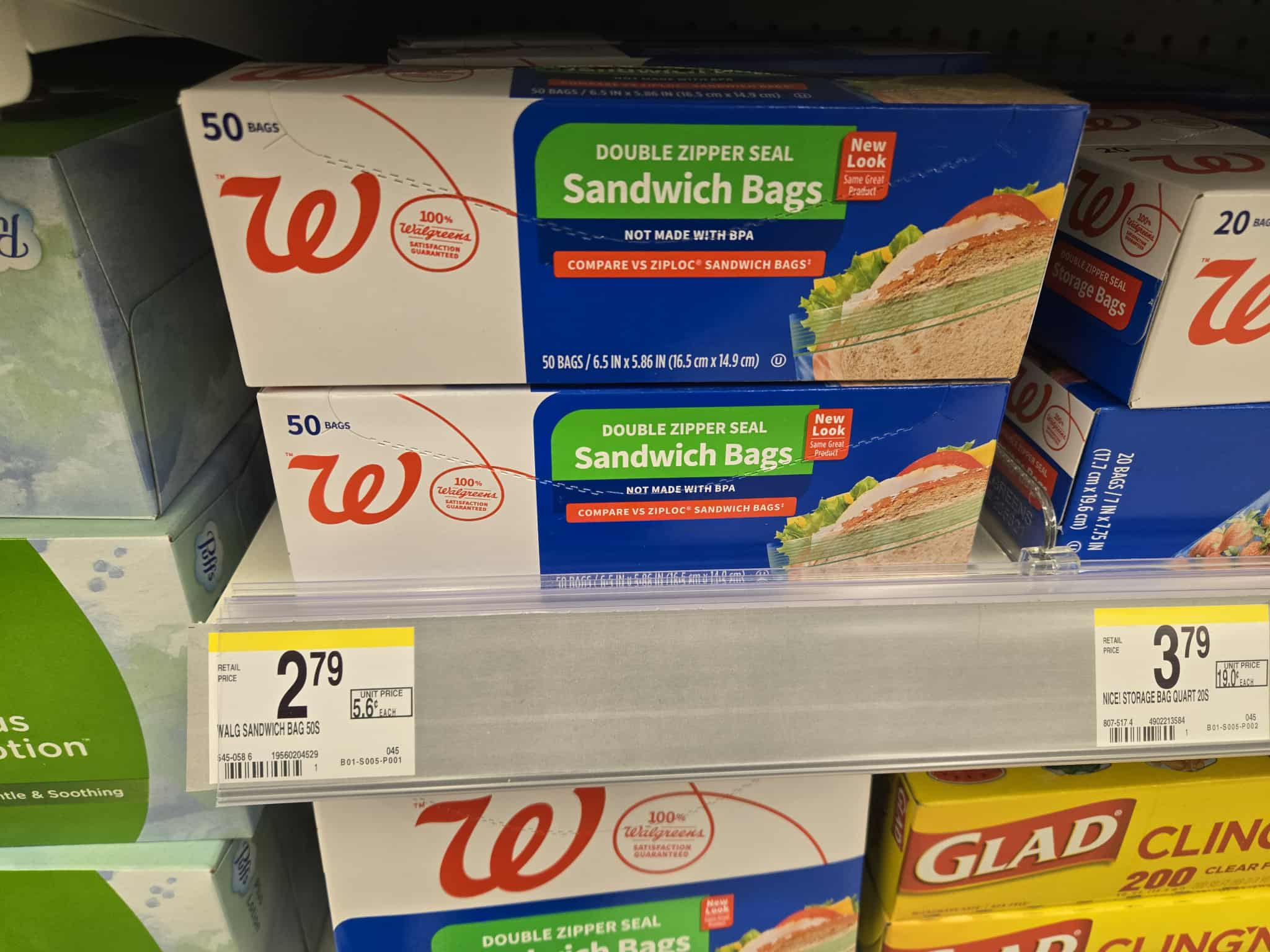 Complete Home or Walgreens Storage Bags ONLY 93¢ 11/23 – 11/29