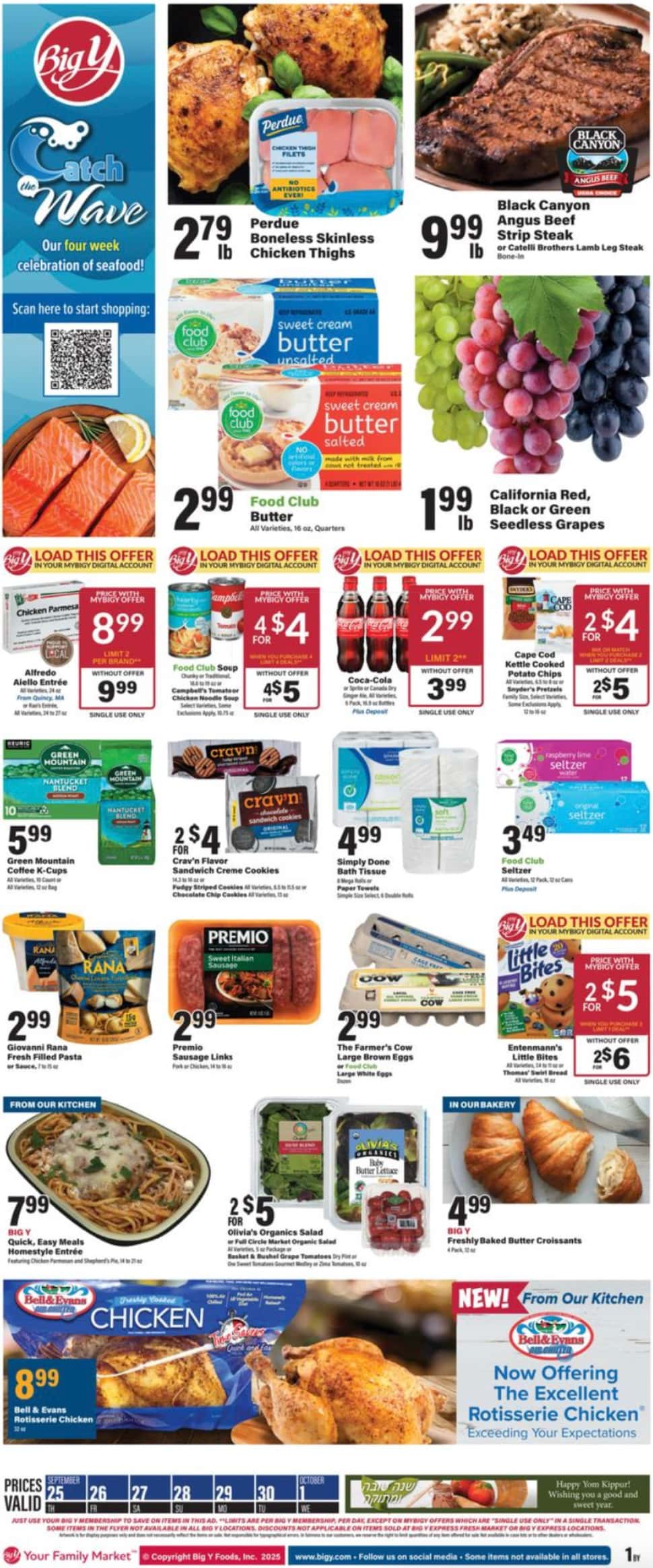 Big Y Ad Preview 09/25 – 10/01