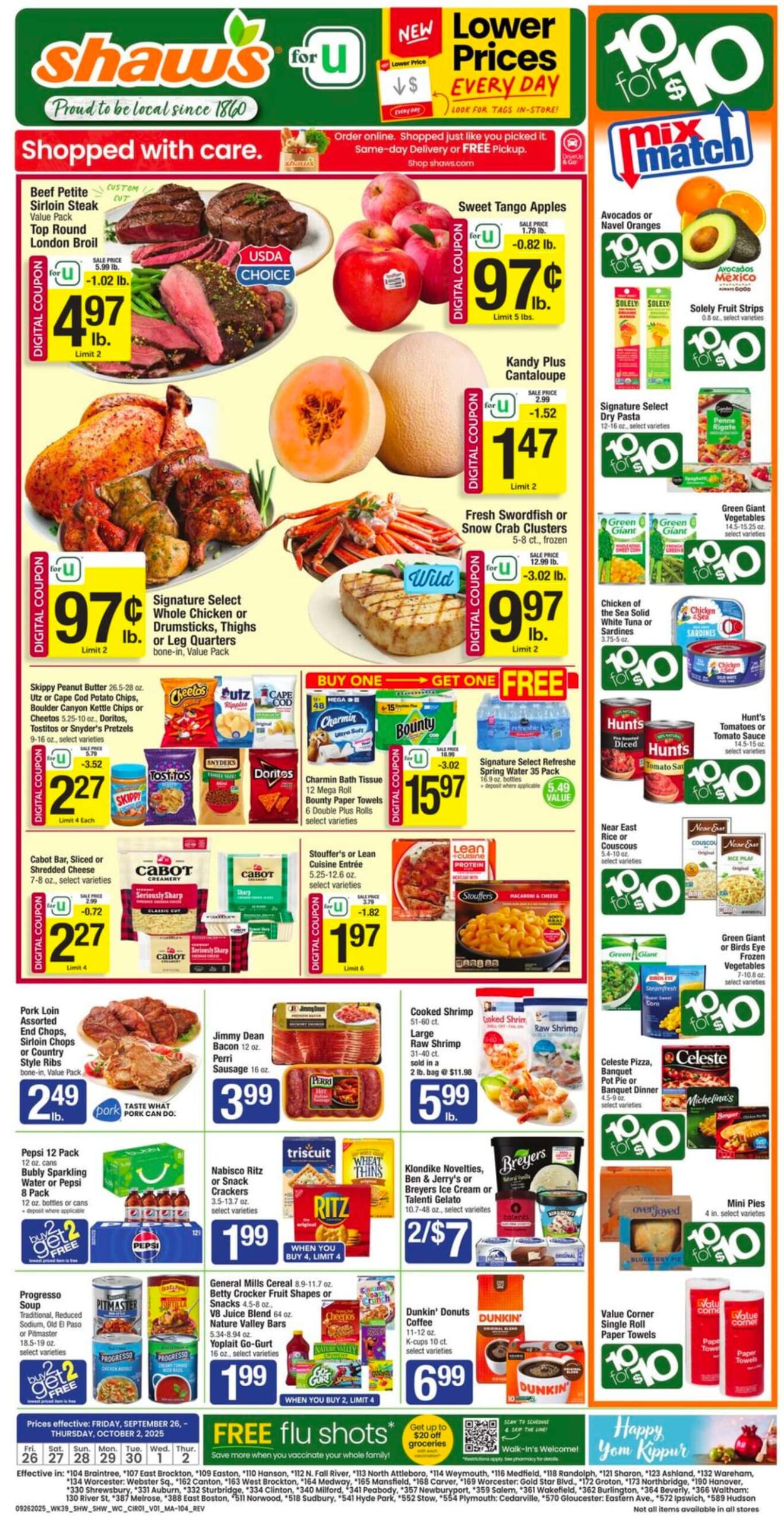 Shaws Ad Preview 09/26 – 10/02