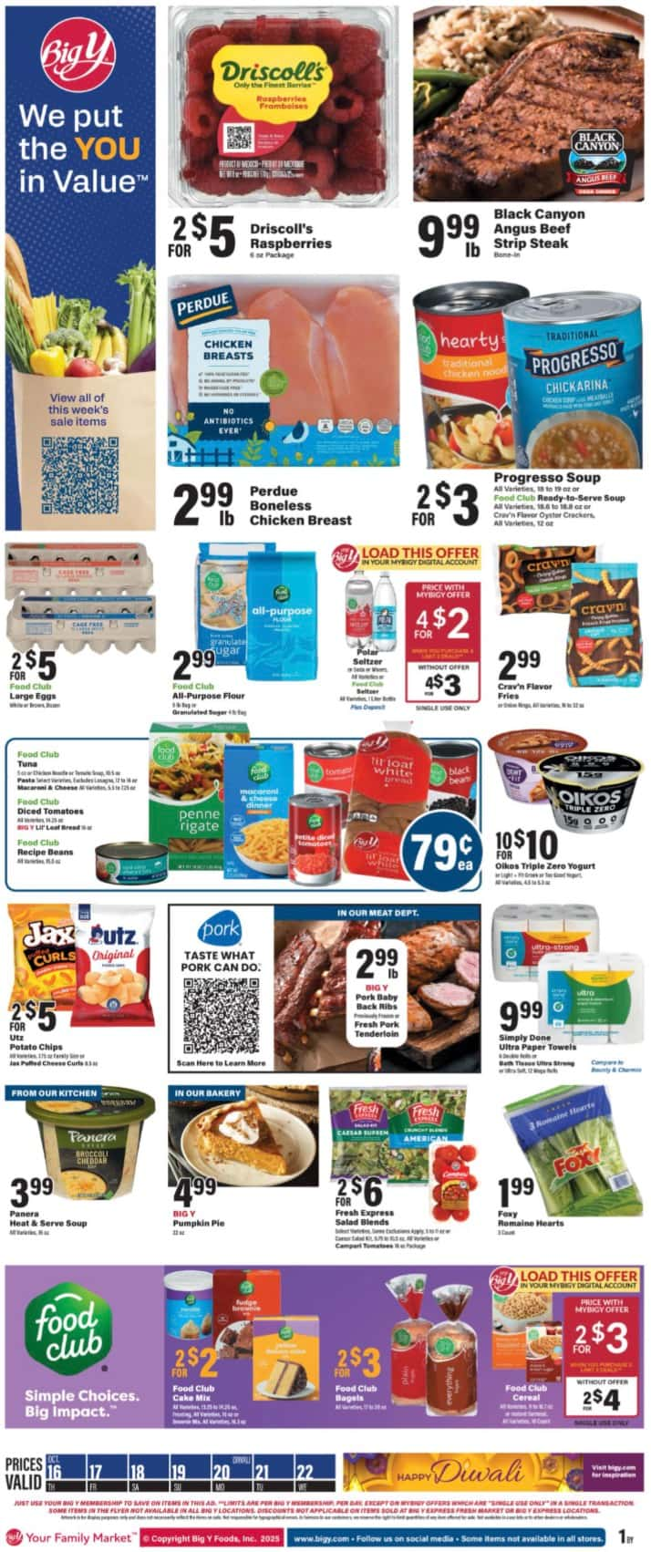 Big Y Ad Preview 10/16/25 – 10/22/25