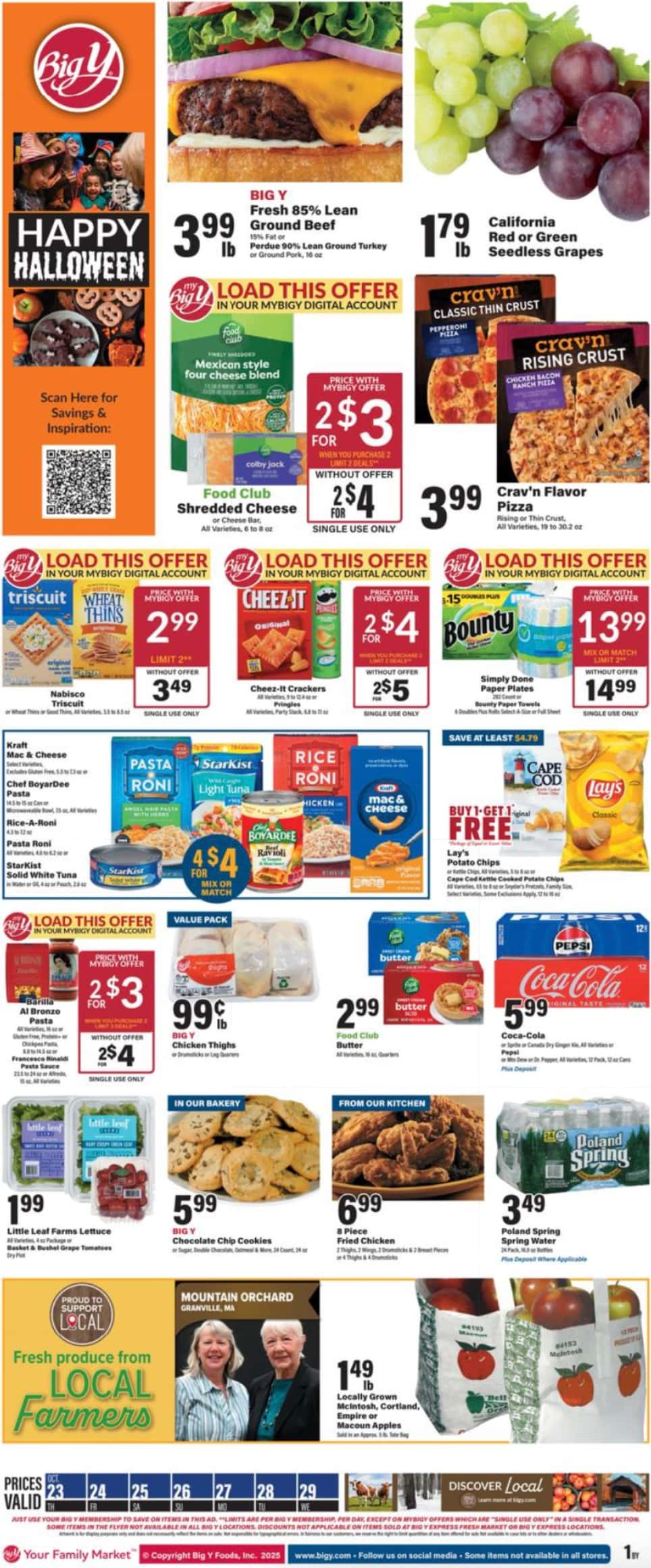 Big Y Ad Preview 10/23 – 10/29