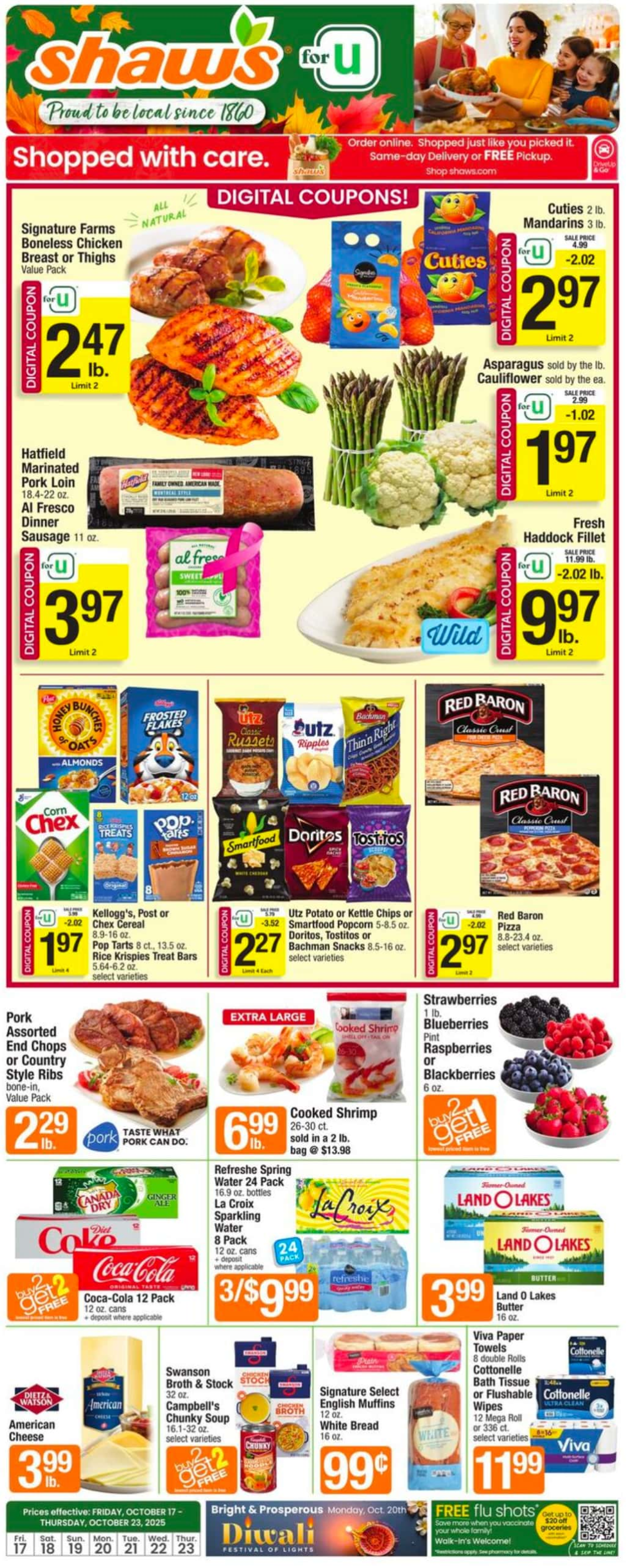 Shaw’s Ad Preview 10/17 – 10/23